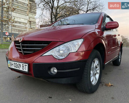 Красный Cанг Йонг Актион, объемом двигателя 2 л и пробегом 125 тыс. км за 6200 $, фото 2 на Automoto.ua