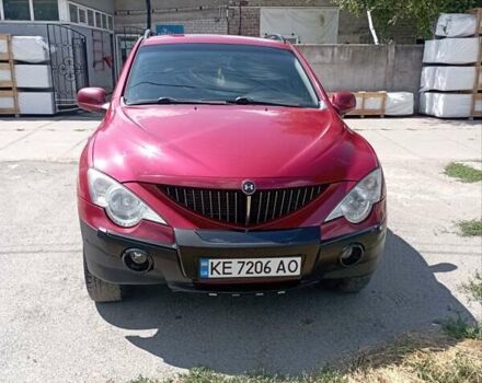 Червоний Cанг Йонг Actyon, об'ємом двигуна 2 л та пробігом 178 тис. км за 7300 $, фото 10 на Automoto.ua