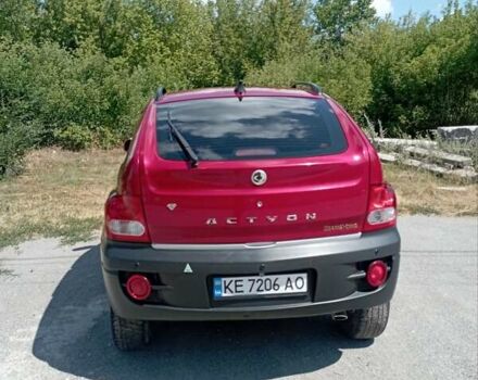 Червоний Cанг Йонг Actyon, об'ємом двигуна 2 л та пробігом 178 тис. км за 7300 $, фото 8 на Automoto.ua