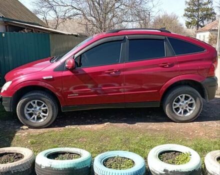 Червоний Cанг Йонг Actyon, об'ємом двигуна 2 л та пробігом 178 тис. км за 7300 $, фото 13 на Automoto.ua