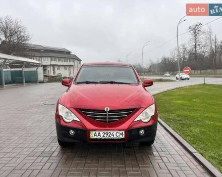 Червоний Cанг Йонг Actyon, об'ємом двигуна 2 л та пробігом 244 тис. км за 6500 $, фото 1 на Automoto.ua