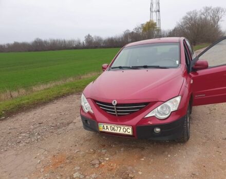 Красный Cанг Йонг Актион, объемом двигателя 2 л и пробегом 206 тыс. км за 6500 $, фото 1 на Automoto.ua