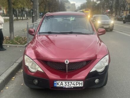 Cанг Йонг Актион 2007 в Киеве на Automoto.ua Красный Cанг Йонг Актион, объемом двигателя 2 л и пробегом 191 тыс. км за 5500 $, фото 1 на Automoto.ua