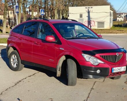 Червоний Cанг Йонг Actyon, об'ємом двигуна 2 л та пробігом 197 тис. км за 5300 $, фото 1 на Automoto.ua