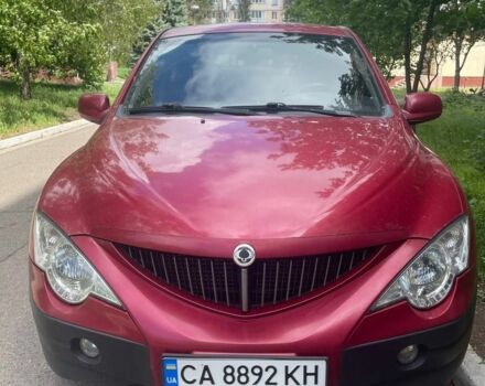 Червоний Cанг Йонг Actyon, об'ємом двигуна 2 л та пробігом 220 тис. км за 5200 $, фото 1 на Automoto.ua