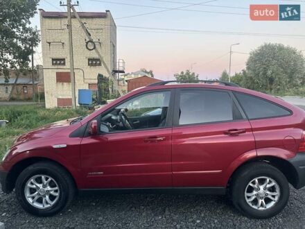 Cанг Йонг Актион 2008 в Луцке на Automoto.ua Красный Cанг Йонг Актион, объемом двигателя 2 л и пробегом 128 тыс. км за 7600 $, фото 1 на Automoto.ua