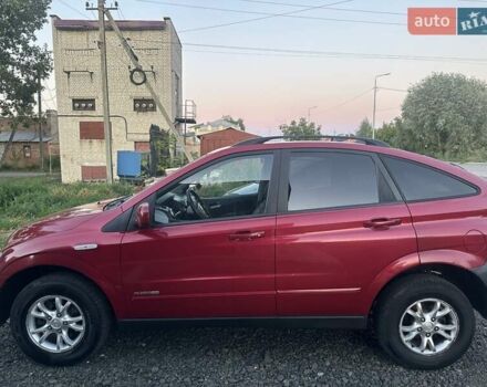 Червоний Cанг Йонг Actyon, об'ємом двигуна 2 л та пробігом 128 тис. км за 7600 $, фото 1 на Automoto.ua