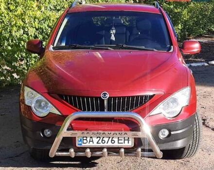 Червоний Cанг Йонг Actyon, об'ємом двигуна 2 л та пробігом 164 тис. км за 9000 $, фото 1 на Automoto.ua