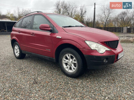 Красный Cанг Йонг Актион, объемом двигателя 2 л и пробегом 224 тыс. км за 6400 $, фото 1 на Automoto.ua