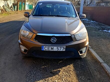 Cанг Йонг Actyon 2012 у Покровском на Automoto.ua Cанг Йонг Actyon, об'ємом двигуна 2 л та пробігом 215 тис. км за 6000 $, фото 1 на Automoto.ua