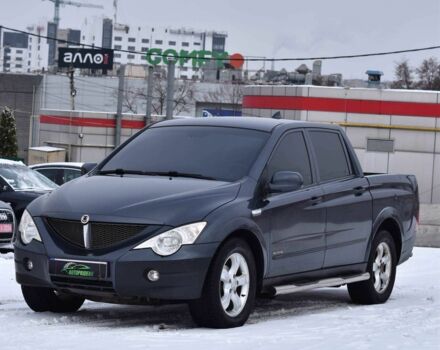 Серый Cанг Йонг Актион, объемом двигателя 2 л и пробегом 163 тыс. км за 6950 $, фото 4 на Automoto.ua