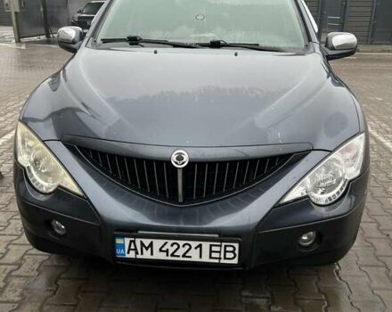 Сірий Cанг Йонг Actyon, об'ємом двигуна 2.3 л та пробігом 225 тис. км за 6700 $, фото 1 на Automoto.ua