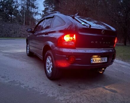 Серый Cанг Йонг Актион, объемом двигателя 2 л и пробегом 208 тыс. км за 6300 $, фото 3 на Automoto.ua