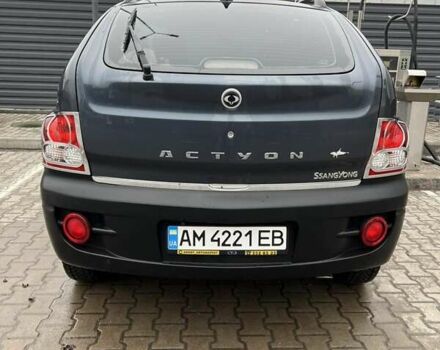 Сірий Cанг Йонг Actyon, об'ємом двигуна 2.3 л та пробігом 225 тис. км за 6700 $, фото 2 на Automoto.ua