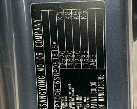 Серый Cанг Йонг Актион, объемом двигателя 2.3 л и пробегом 244 тыс. км за 4755 $, фото 50 на Automoto.ua