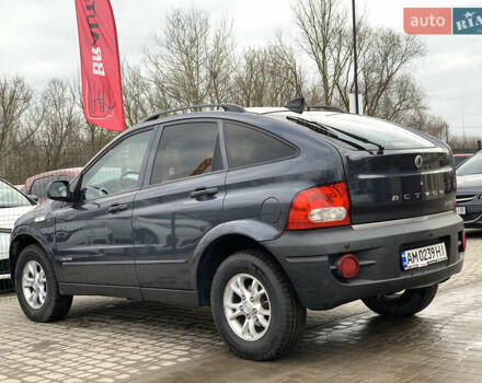 Серый Cанг Йонг Актион, объемом двигателя 2.3 л и пробегом 244 тыс. км за 4755 $, фото 15 на Automoto.ua