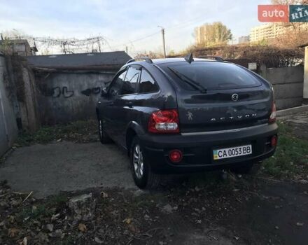 Сірий Cанг Йонг Actyon, об'ємом двигуна 2 л та пробігом 200 тис. км за 6100 $, фото 3 на Automoto.ua