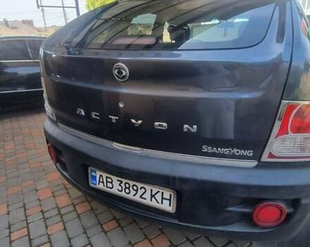 Сірий Cанг Йонг Actyon, об'ємом двигуна 2.3 л та пробігом 215 тис. км за 6800 $, фото 5 на Automoto.ua