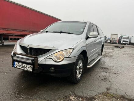 Серый Cанг Йонг Актион, объемом двигателя 2 л и пробегом 300 тыс. км за 6000 $, фото 1 на Automoto.ua