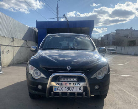 Сірий Cанг Йонг Actyon, об'ємом двигуна 2 л та пробігом 185 тис. км за 7000 $, фото 1 на Automoto.ua