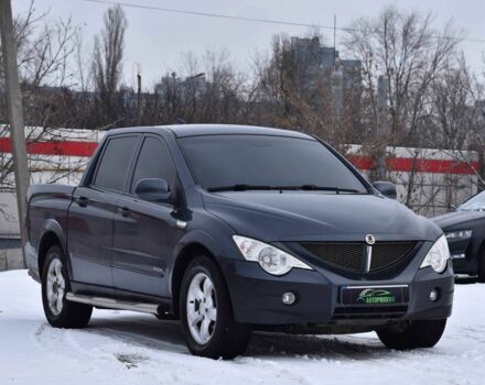 Сірий Cанг Йонг Actyon, об'ємом двигуна 2 л та пробігом 163 тис. км за 6950 $, фото 1 на Automoto.ua