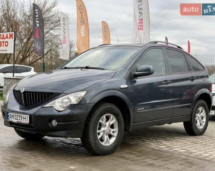 Серый Cанг Йонг Актион, объемом двигателя 2.3 л и пробегом 244 тыс. км за 4755 $, фото 1 на Automoto.ua