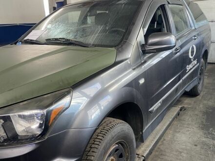 Серый Cанг Йонг Актион, объемом двигателя 2 л и пробегом 209 тыс. км за 3900 $, фото 1 на Automoto.ua