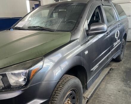 Серый Cанг Йонг Актион, объемом двигателя 2 л и пробегом 209 тыс. км за 4500 $, фото 1 на Automoto.ua