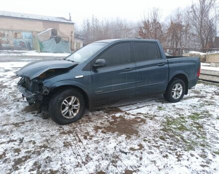 Синий Cанг Йонг Актион, объемом двигателя 2 л и пробегом 281 тыс. км за 2400 $, фото 1 на Automoto.ua