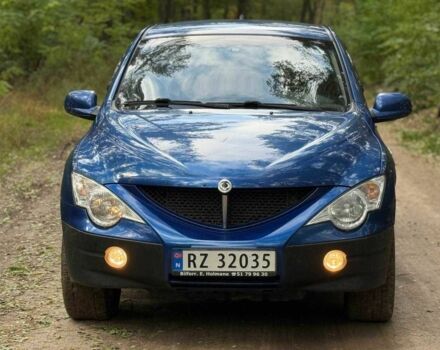 Синий Cанг Йонг Актион, объемом двигателя 2 л и пробегом 193 тыс. км за 5450 $, фото 1 на Automoto.ua