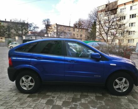 Синий Cанг Йонг Актион, объемом двигателя 2 л и пробегом 200 тыс. км за 5500 $, фото 1 на Automoto.ua