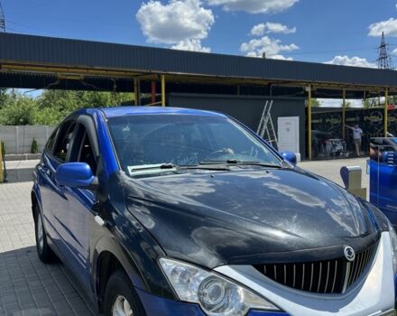 Синій Cанг Йонг Actyon, об'ємом двигуна 2 л та пробігом 254 тис. км за 5000 $, фото 2 на Automoto.ua