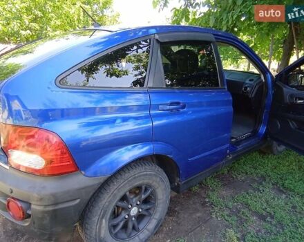 Синий Cанг Йонг Актион, объемом двигателя 2.3 л и пробегом 365 тыс. км за 6000 $, фото 2 на Automoto.ua