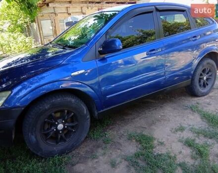 Синий Cанг Йонг Актион, объемом двигателя 2.3 л и пробегом 365 тыс. км за 6000 $, фото 3 на Automoto.ua