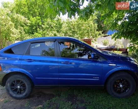 Синий Cанг Йонг Актион, объемом двигателя 2.3 л и пробегом 365 тыс. км за 6000 $, фото 9 на Automoto.ua