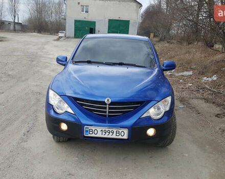 Синий Cанг Йонг Актион, объемом двигателя 2 л и пробегом 190 тыс. км за 7200 $, фото 3 на Automoto.ua