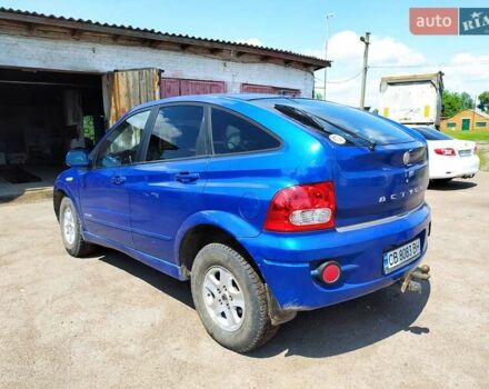 Синий Cанг Йонг Актион, объемом двигателя 2 л и пробегом 219 тыс. км за 5300 $, фото 13 на Automoto.ua
