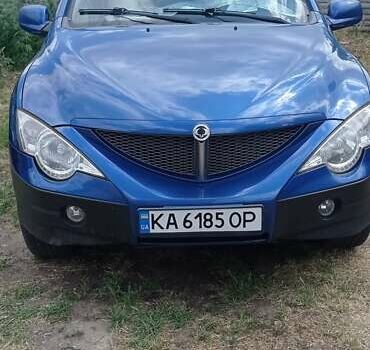 Синий Cанг Йонг Актион, объемом двигателя 2 л и пробегом 202 тыс. км за 7500 $, фото 1 на Automoto.ua