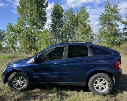 Синий Cанг Йонг Актион, объемом двигателя 2 л и пробегом 140 тыс. км за 8000 $, фото 2 на Automoto.ua