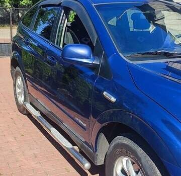 Синий Cанг Йонг Актион, объемом двигателя 2 л и пробегом 291 тыс. км за 8000 $, фото 1 на Automoto.ua