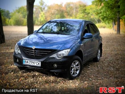 Cанг Йонг Actyon 2008 у Одесі на Automoto.ua Синій Cанг Йонг Actyon, об'ємом двигуна 2 л та пробігом 355 тис. км за 4600 $, фото 1 на Automoto.ua