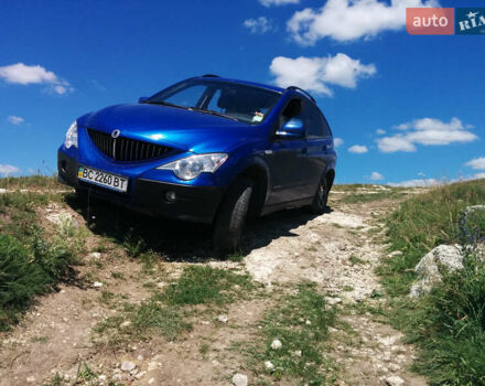 Синий Cанг Йонг Актион, объемом двигателя 2 л и пробегом 130 тыс. км за 7000 $, фото 1 на Automoto.ua