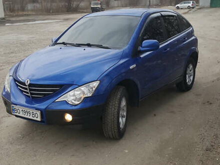 Синий Cанг Йонг Актион, объемом двигателя 2 л и пробегом 190 тыс. км за 7200 $, фото 1 на Automoto.ua