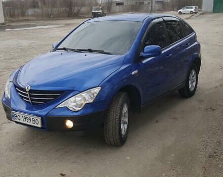 Синій Cанг Йонг Actyon, об'ємом двигуна 2 л та пробігом 190 тис. км за 7200 $, фото 1 на Automoto.ua