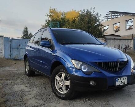 Синий Cанг Йонг Актион, объемом двигателя 2 л и пробегом 205 тыс. км за 8200 $, фото 1 на Automoto.ua