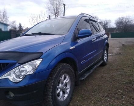 Синій Cанг Йонг Actyon, об'ємом двигуна 2 л та пробігом 77 тис. км за 6000 $, фото 1 на Automoto.ua