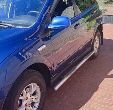 Синий Cанг Йонг Актион, объемом двигателя 2 л и пробегом 291 тыс. км за 8000 $, фото 1 на Automoto.ua