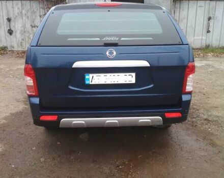 Синий Cанг Йонг Актион, объемом двигателя 2 л и пробегом 128 тыс. км за 10000 $, фото 1 на Automoto.ua