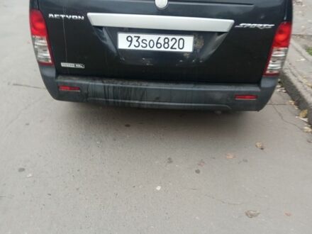 Чорний Cанг Йонг Інша, об'ємом двигуна 2 л та пробігом 138 тис. км за 4508 $, фото 1 на Automoto.ua