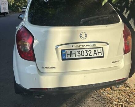 Білий Cанг Йонг Korando, об'ємом двигуна 2 л та пробігом 130 тис. км за 7800 $, фото 11 на Automoto.ua